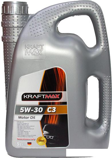 Моторное масло KraftMax 5W-30 C3 DPF KM607/5 5л