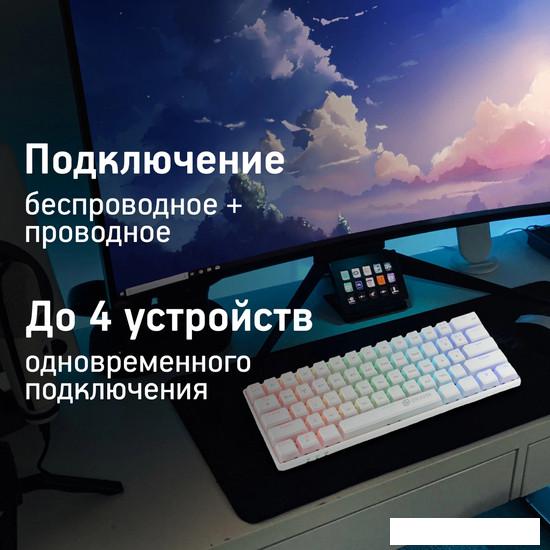 Клавиатура Oklick K763W (белый)- фото3
