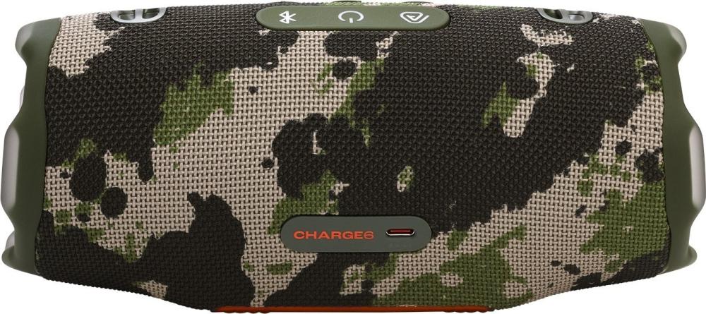 Беспроводная колонка JBL Charge 6 (камуфляж)- фото3