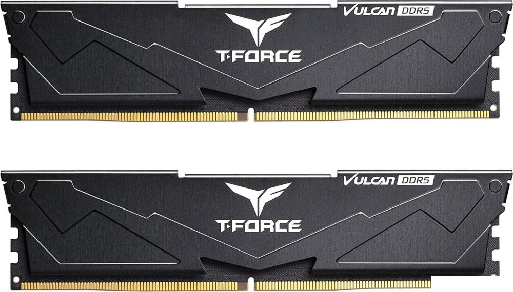 Оперативная память Team T-Force Vulcan 2x8ГБ DDR5 5600 МГц FLBD516G5600HC40BDC01- фото