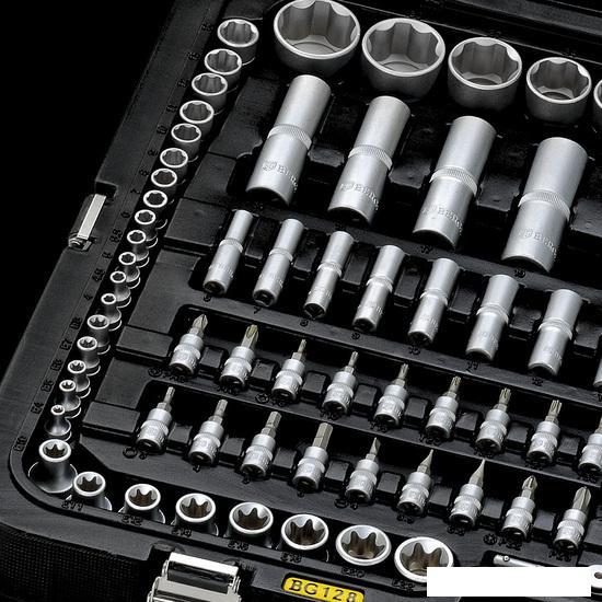 Универсальный набор инструментов Berger BG128-1214 (128 предметов)- фото4