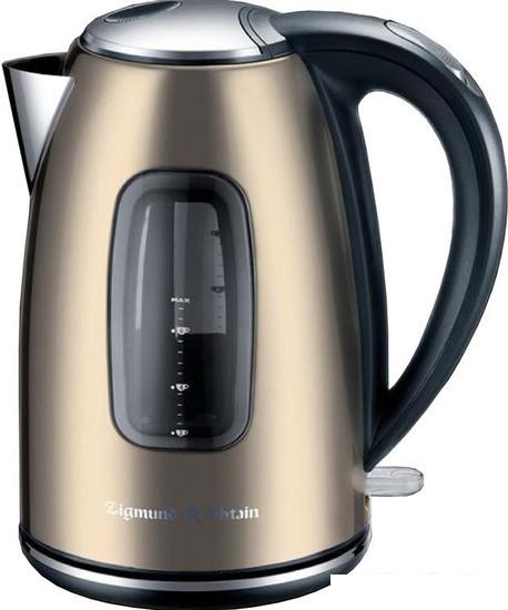 Электрический чайник Zigmund & Shtain KE-27 SP Champaign- фото