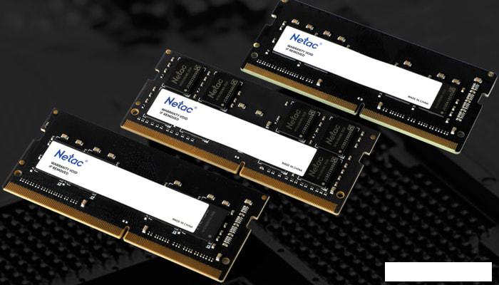 Оперативная память Netac Basic 16GB DDR4 SODIMM PC4-25600 NTBSD4N32SP-16- фото3