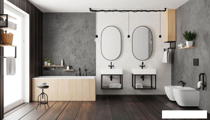 Смеситель Deante Temisto Nero BQT N14D- фото2