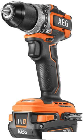 Дрель-шуруповерт AEG Powertools BS 18SBL-202C 4935472277 (с 2-мя АКБ, кейс)- фото