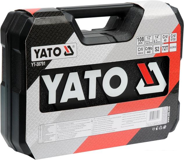 Универсальный набор инструментов Yato YT-38791 (108 предметов)- фото4