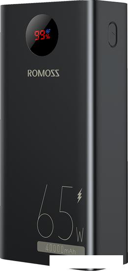Внешний аккумулятор Romoss PEA40 Pro 40000mAh (черный)- фото