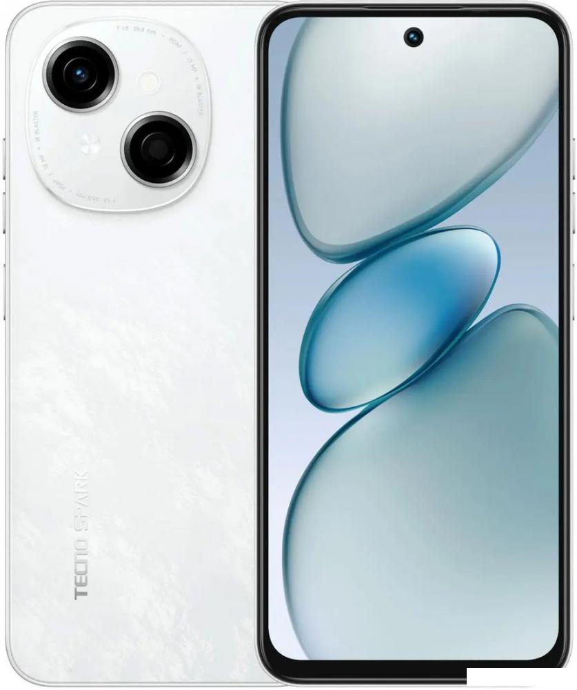 Смартфон Tecno Spark Go 1 4GB/64GB (белый)- фото