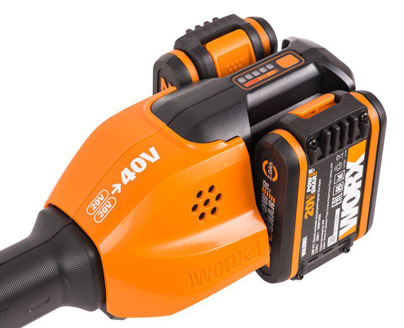 Триммер Worx WG185E (с 2-мя АКБ)- фото4