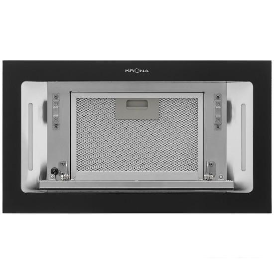 Кухонная вытяжка Krona Selina 600 Glass Black S (черный)- фото2