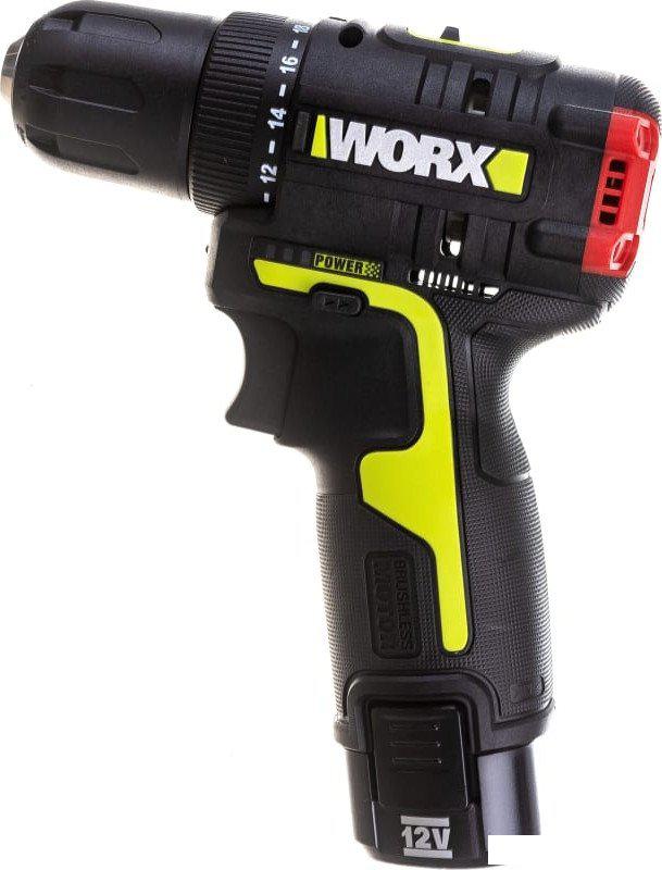 Дрель-шуруповерт Worx Professional WU130X (с 2-мя АКБ, сумка)- фото2