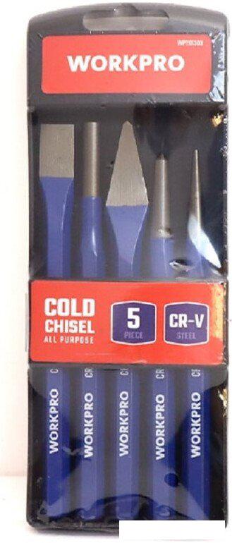 Набор зубил Workpro WP201303 (5 предметов)