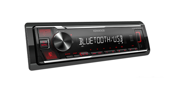 USB-магнитола Kenwood KMM-BT208- фото2