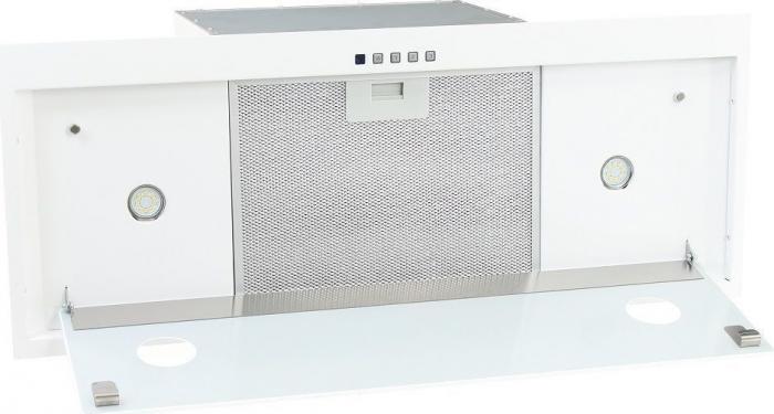 Кухонная вытяжка Akpo Neva Glass II 80 WK-10 (белое стекло/белый)- фото3