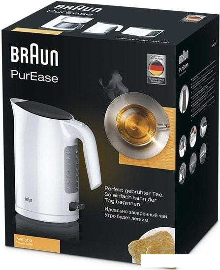 Электрочайник Braun PurEase WK 3110 WH- фото2
