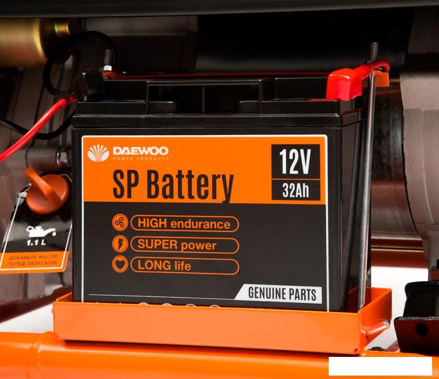 Бензиновый генератор Daewoo Power GDA 8500E- фото3