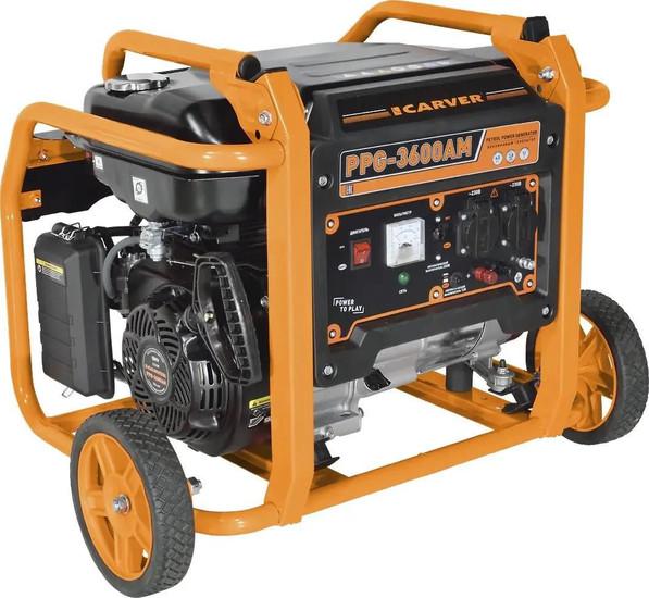 Бензиновый генератор Carver PPG-3600AM- фото2