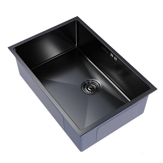 Кухонная мойка Mixline 548573 (черный графит, 3 мм)- фото2