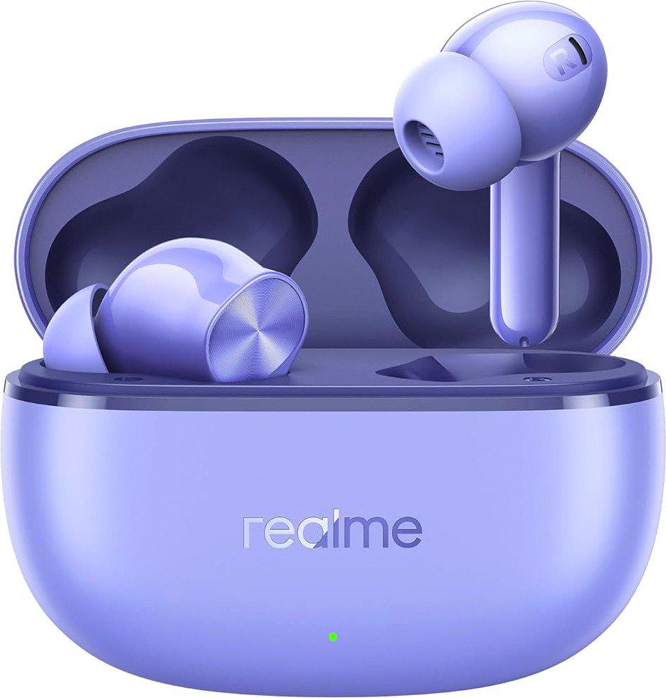 Наушники Realme Buds T200 Lite (сиреневый)- фото