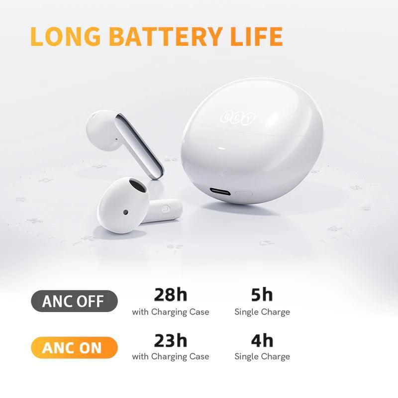 Наушники QCY AilyBuds Pro+ (белый)- фото4