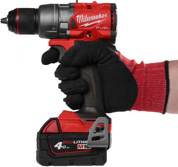 Ударная дрель-шуруповерт Milwaukee M18 FUEL M18FPD3-402C 4933492473 (с 2-мя АКБ 4 Ач, кейс)- фото4