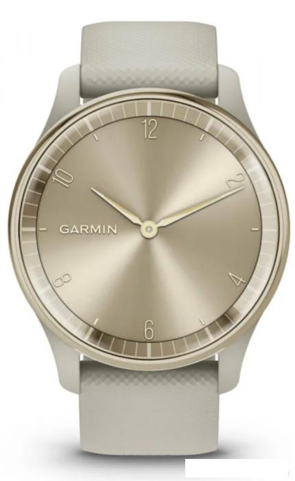 Гибридные умные часы Garmin Vivomove Trend (французский серый)- фото2