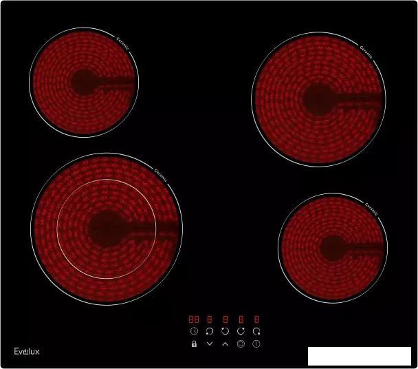 Варочная панель Evelux HEV 641 B- фото
