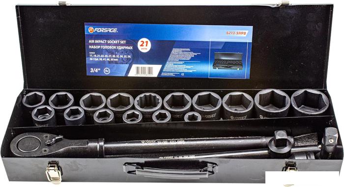 Универсальный набор инструментов FORSAGE F-6213-5MPB (21 предмет)- фото