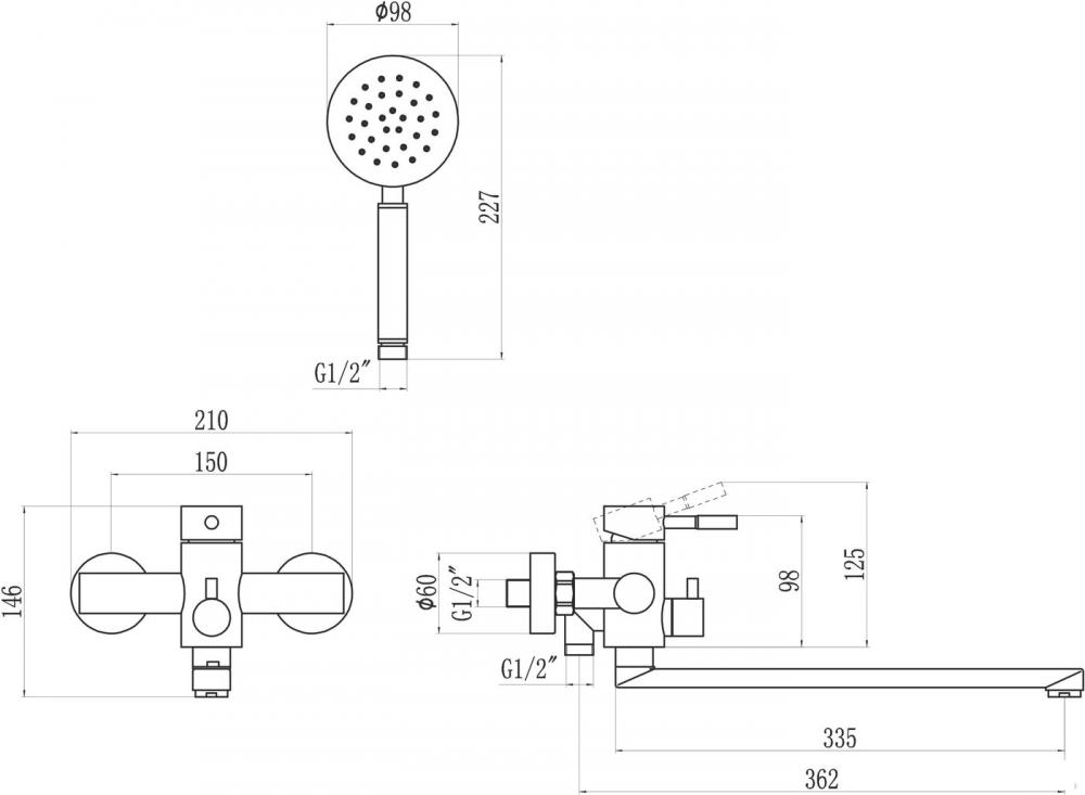 Смеситель Savol S-SUS4002- фото2
