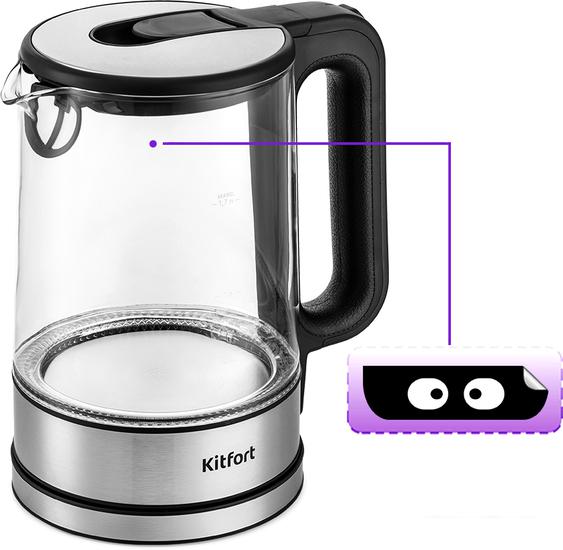 Электрический чайник Kitfort KT-6128- фото4