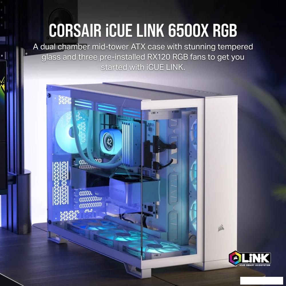 Корпус Corsair iCUE LINK 6500X RGB CC-9011270-WW- фото2