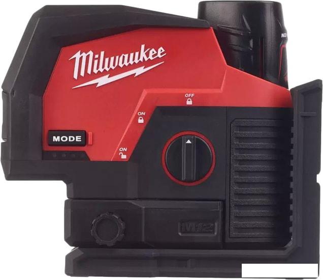 Лазерный нивелир Milwaukee M12 CLLP-301C 4933478100 (с 1-им АКБ)- фото
