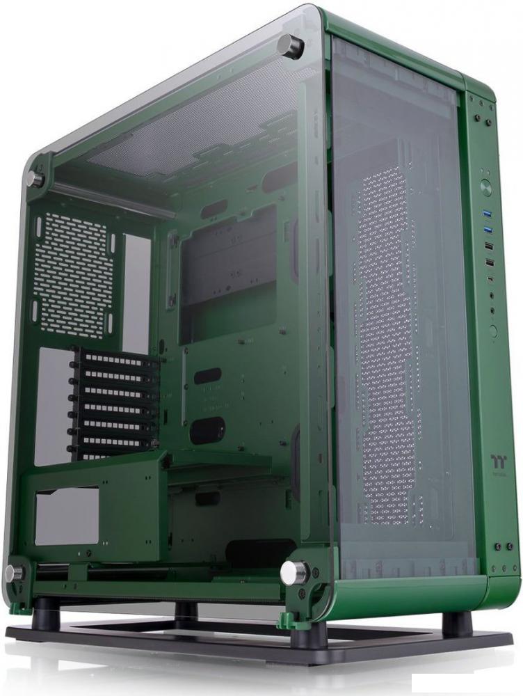 Корпус Thermaltake Core P6 Tempered Glass Racing Green CA-1V2-00MCWN-00- фото2
