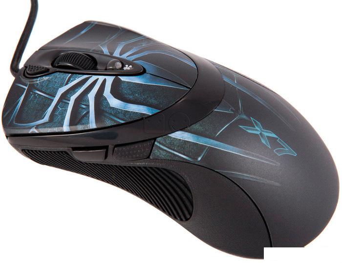 Игровая мышь A4Tech XL-747H (черный/синий)- фото4