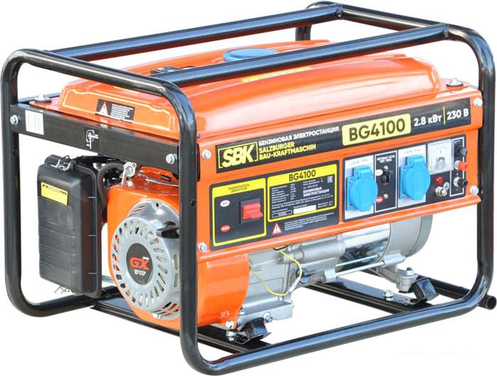 Бензиновый генератор SBK BG4100- фото