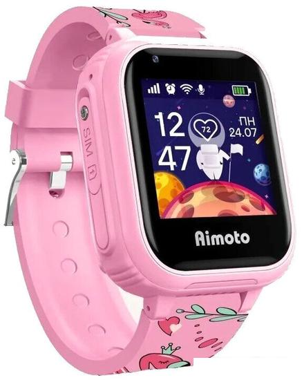 Детские умные часы Aimoto Pro 4G (фламинго)- фото