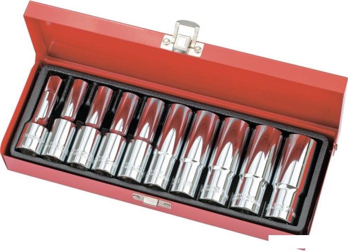 Набор головок слесарных Matrix 13581 (10 предметов)- фото2