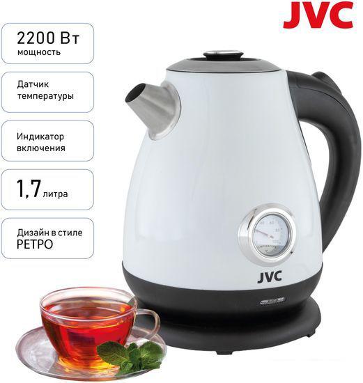 Электрический чайник JVC JK-KE1717 (белый)- фото4