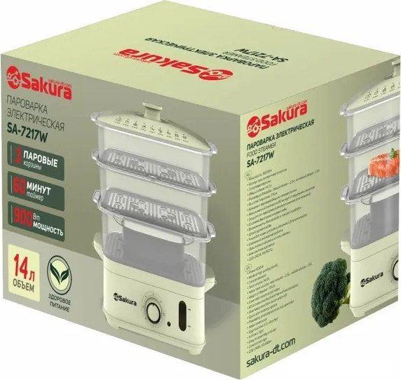 Пароварка Sakura SA-7217W- фото2