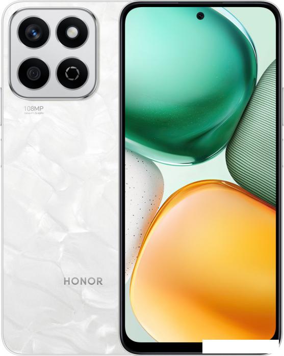 Смартфон HONOR X7c 8GB/256GB (лунный белый)- фото
