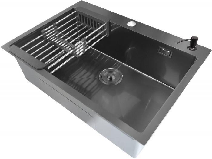 Кухонная мойка Stellar Evier E7050NB (графит)- фото3
