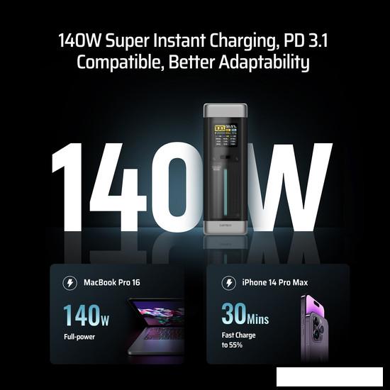 Внешний аккумулятор Cuktech 20 Power Bank 25000mAh 210W MAX- фото3