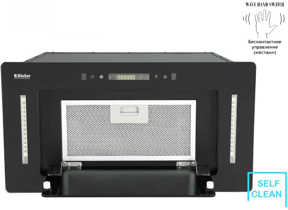Кухонная вытяжка Backer BH64MC-18F12K-Black- фото3