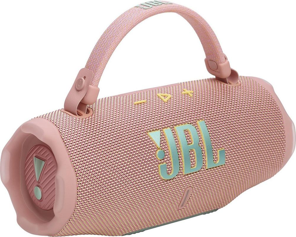 Беспроводная колонка JBL Charge 6 (розовый)- фото3