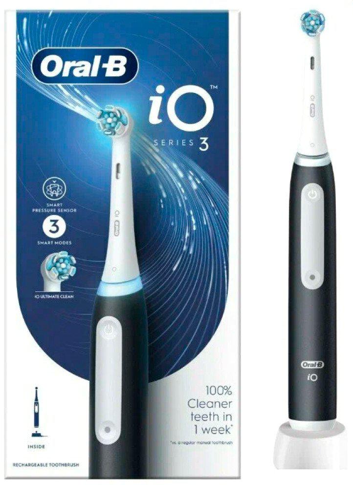 Электрическая зубная щетка Oral-B iO 3 iOG3.1A6.0 (черный)- фото