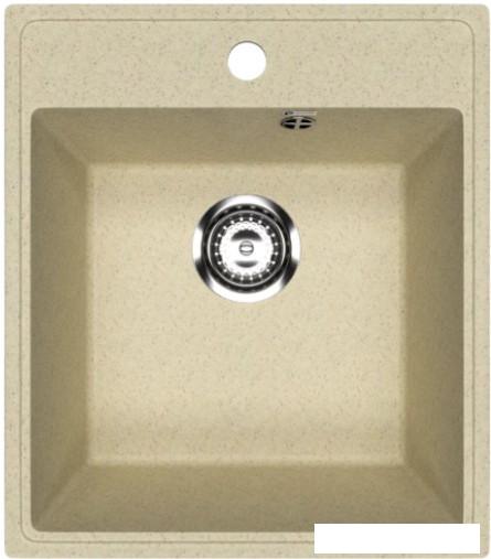 Кухонная мойка Practik PR-M 425-002 (слоновая кость)- фото