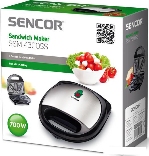 Сэндвичница Sencor SSM 4300SS- фото3