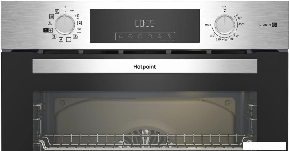 Электрический духовой шкаф Hotpoint HSTF 1231 JSAH IX- фото2