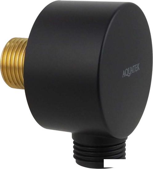 Душевая система  Aquatek AQ1074MB (черный матовый)- фото2