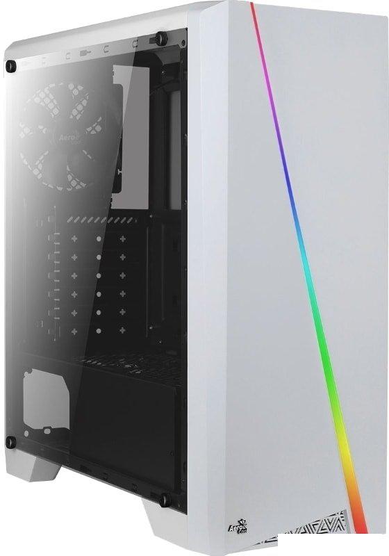 Корпус AeroCool Cylon Tempered Glass (белый)- фото